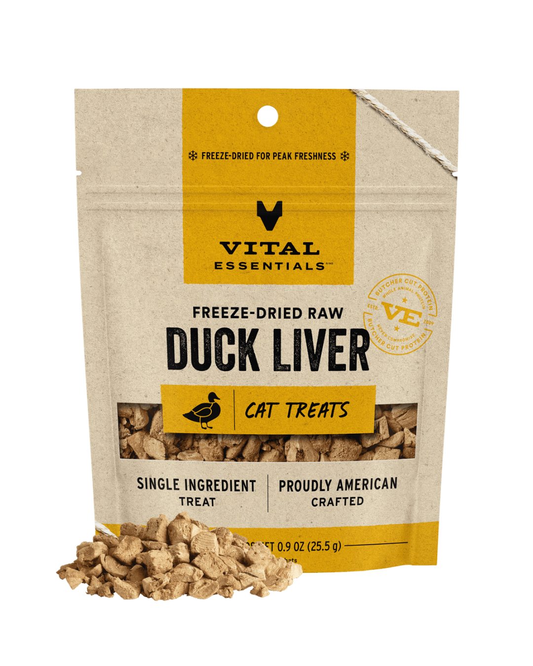 Duck Liver Cat Treats Vital Essentials | Uncommon Paws Located in ...